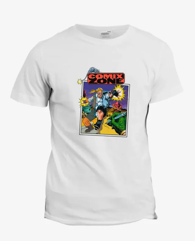 Pixgoodies Comix Zone comics t-shirt coton
