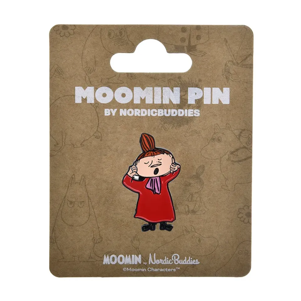 Moomintroll Little My pin's rouge métal 4x3 cm