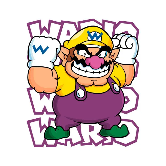 Pixgoodies Mario Wario t-shirt coton jeu vidéo