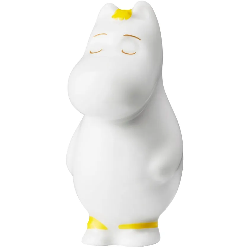 Moomintroll Snorkmaiden figurine bois bouleau