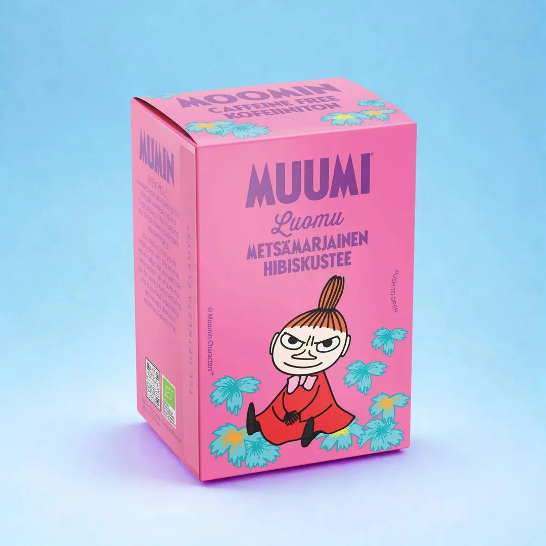 Moomintroll Little My infusion hibiscus fruits rouges 20 sachets