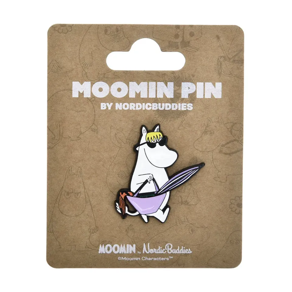 Moomintroll Beach Snorkmaiden Pin's Métal