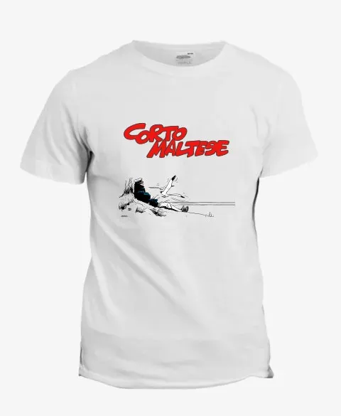 Pixgoodies Corto Maltese t-shirt coton BD
