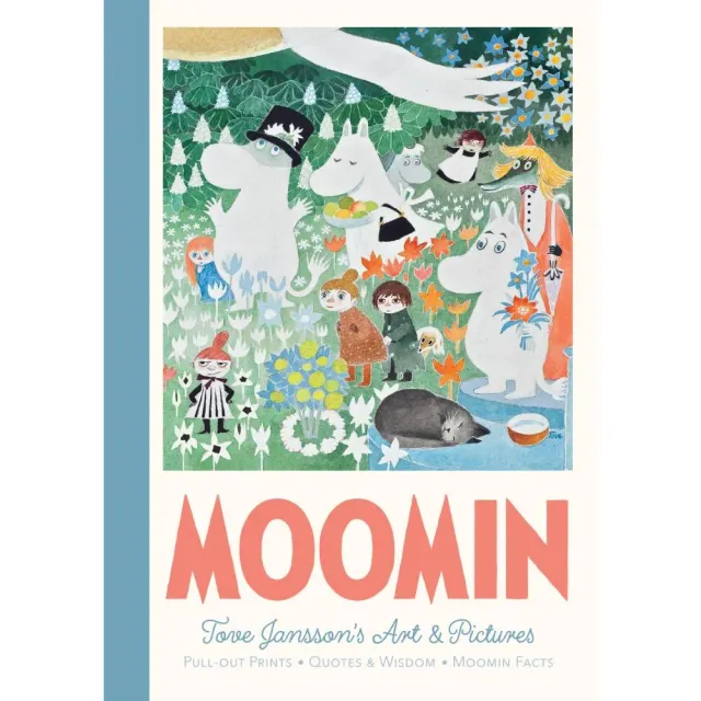 Moomintroll Tove Jansson's Art & Pictures livre A4 anglais