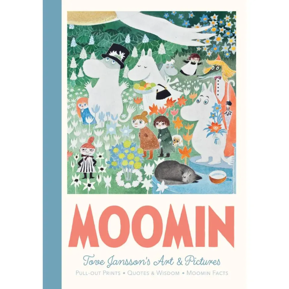 Moomintroll Tove Jansson's Art & Pictures livre A4 anglais