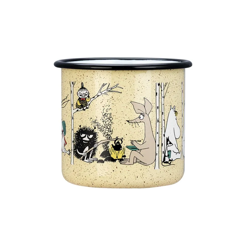 Moomintroll Campers Mug Émaillé Acier Randonnée