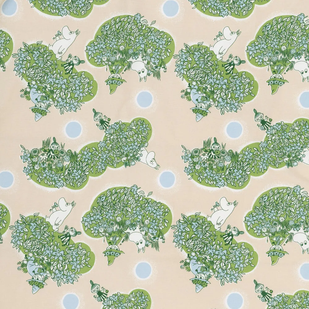 Moomintroll Always Together parure de lit 150x210 cm verte