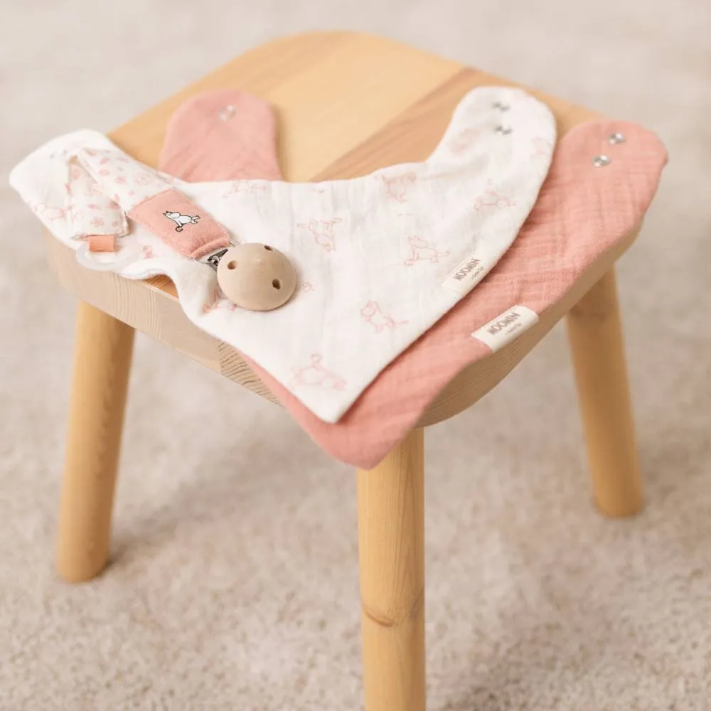 Moomintroll Bandana bavoirs bébé 2 pièces coton
