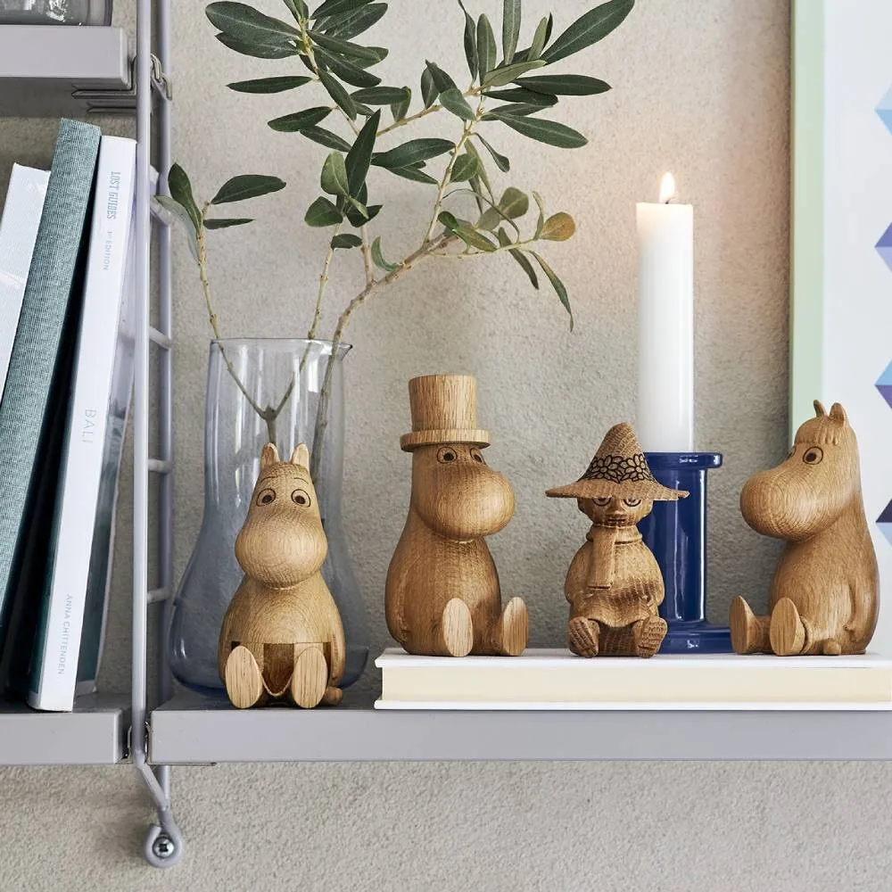 Moomin Moominmamma Wooden Figurine 10cm figurine bois