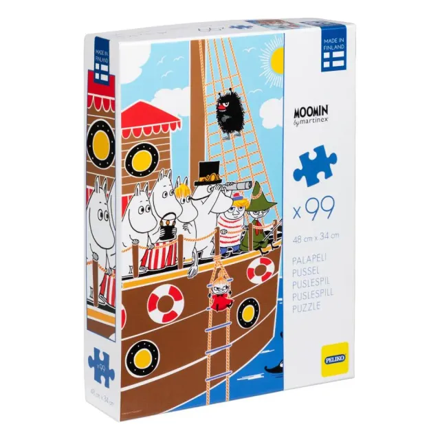 Moomintroll Oshun Oxtra puzzle 99 pièces 48x34 cm