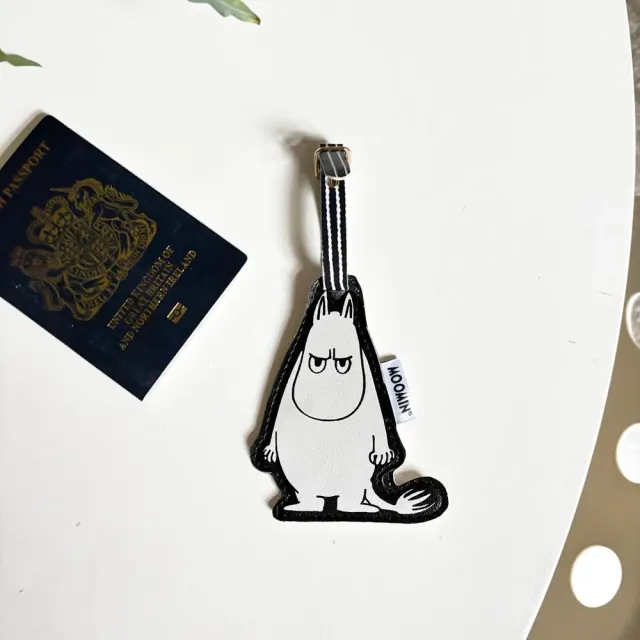 Moomintroll Angry étiquette de bagage en PVC 17 cm