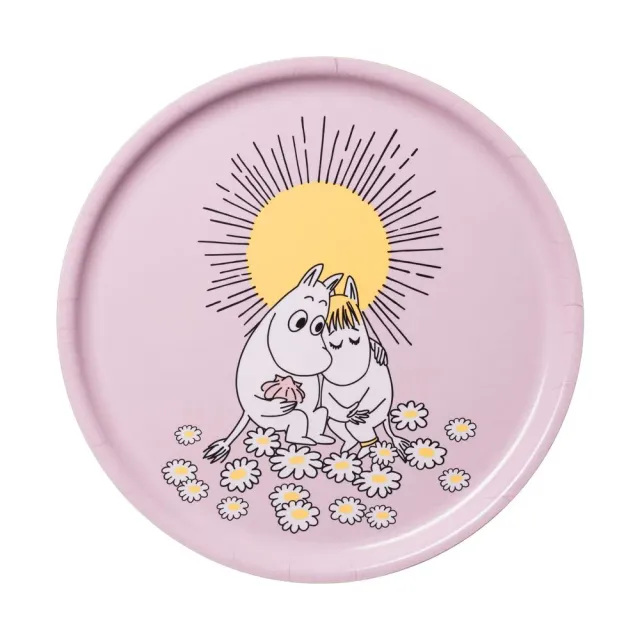 Moomintroll Moomin Sweethearts plateau 35 cm rose