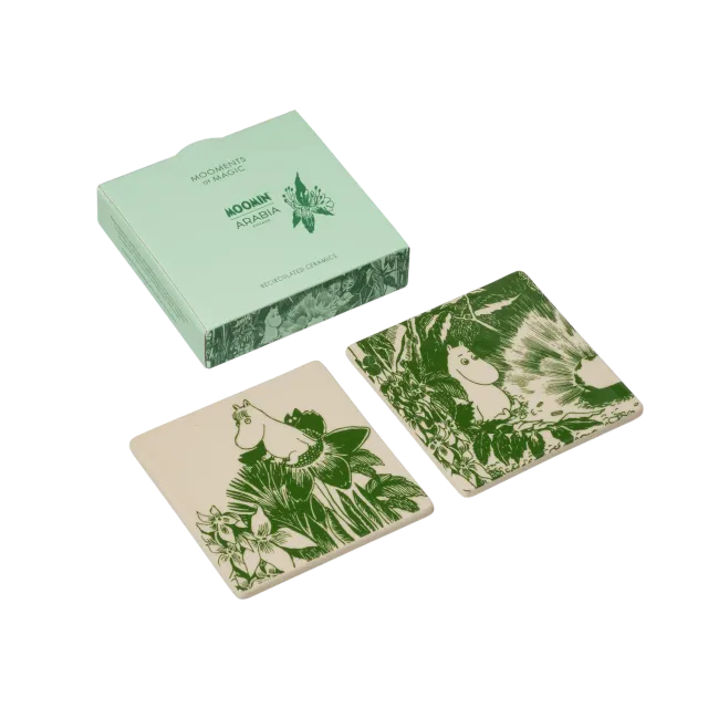 Moomintroll Mystical Forest Dessous de Verre Lot de 2