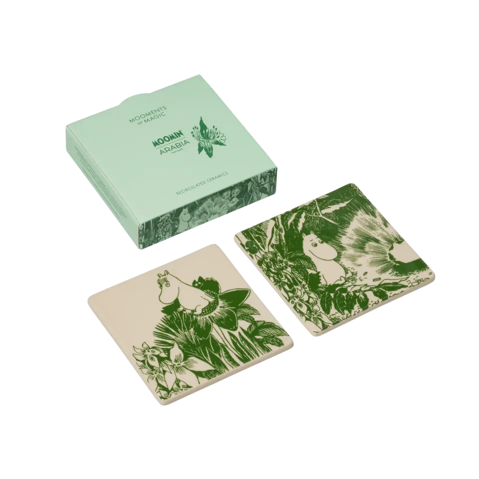 Moomintroll Mystical Forest Dessous de Verre Lot de 2