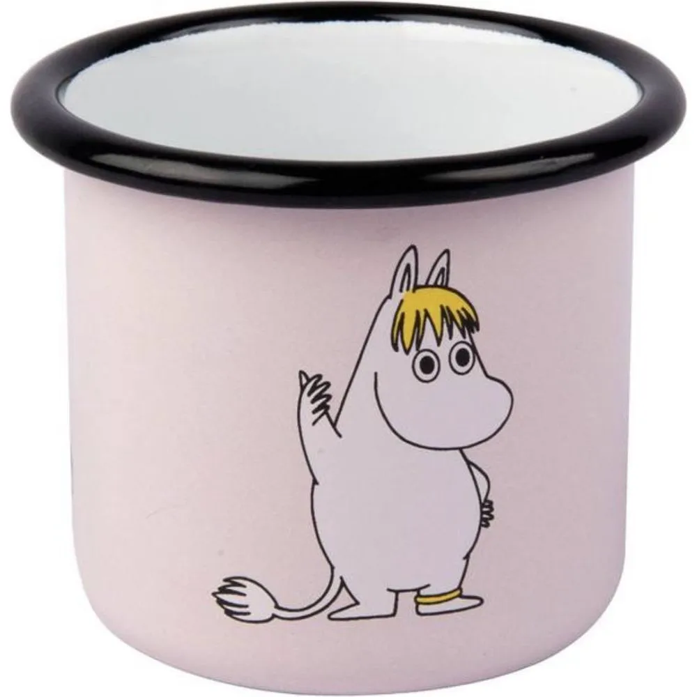 Moomintroll Snorkmaiden Retro mug émaillé