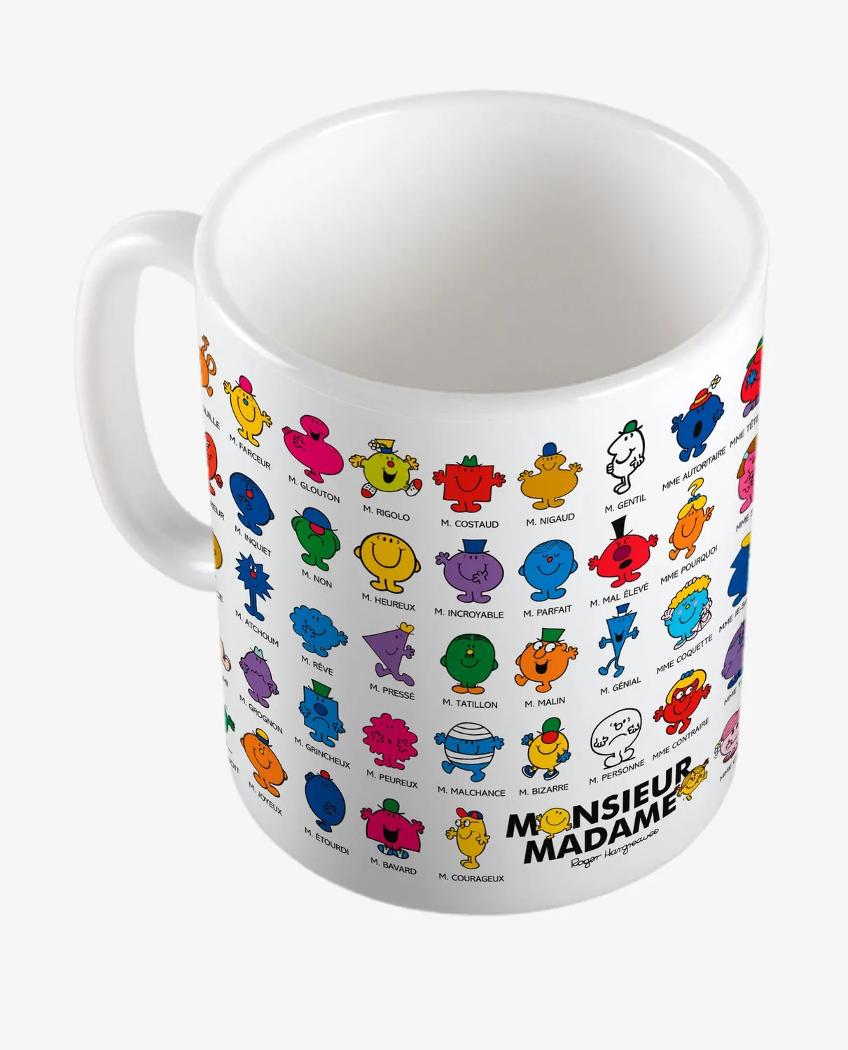 Pixgoodies Monsieur Madame mug céramique 325 ml Personnages