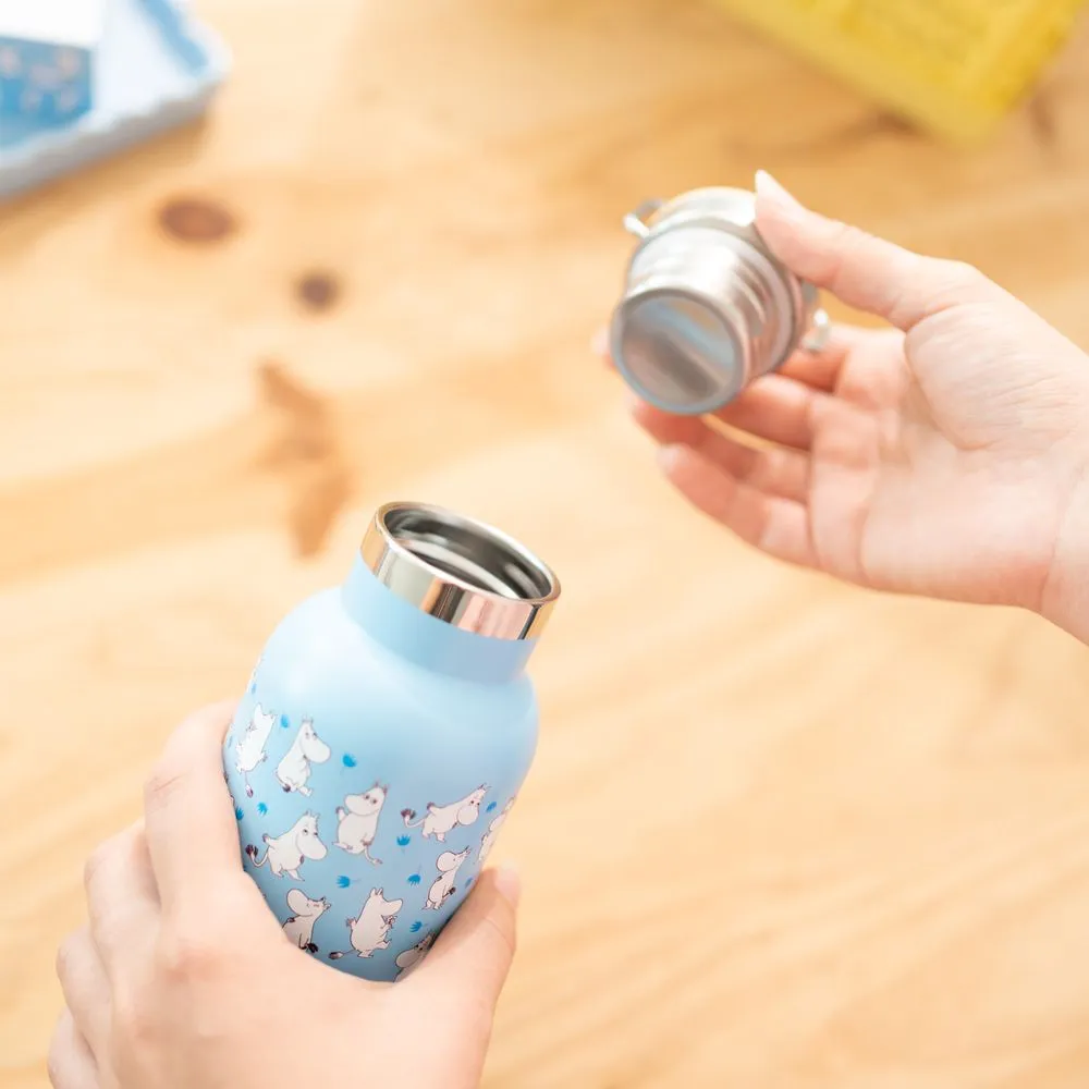 Moomintroll gourde isotherme bleu clair 500 ml inox