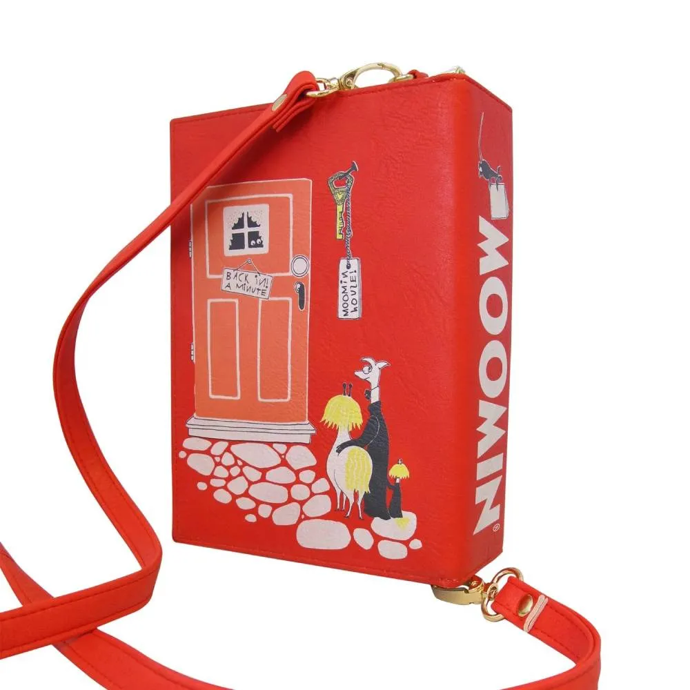 Moomintroll The Book About Moomin sac bandoulière rouge PU