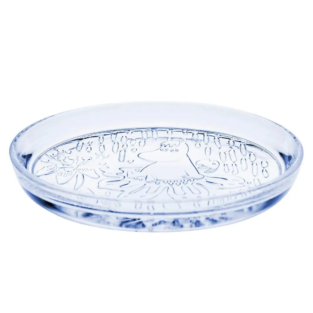 Moomintroll Mystical Forest assiette verre 155 mm
