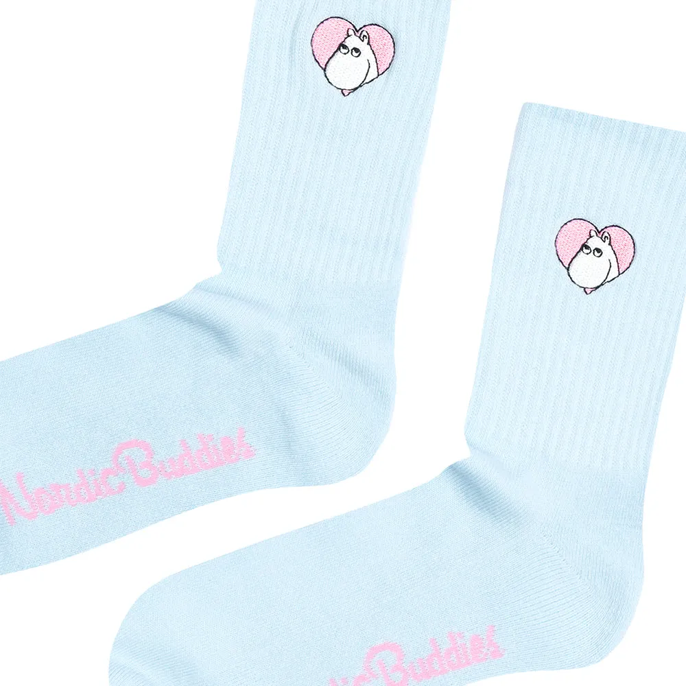 Moomintroll Love Retro chaussettes 36-42 coton