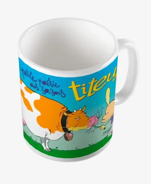 Pixgoodies Titeuf Petite Poésie des Saisons mug céramique 325 ml