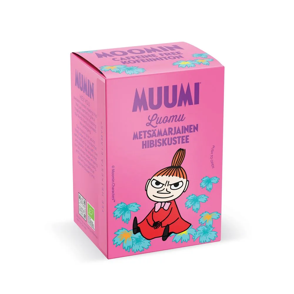 Moomintroll Little My infusion hibiscus fruits rouges 20 sachets