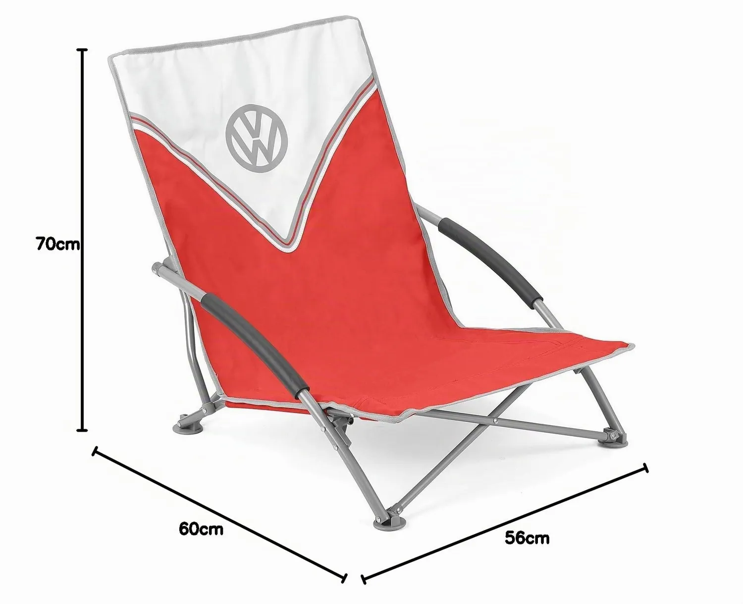Brisa VW Collection T1 Bus Combi chaise plage 100 kg