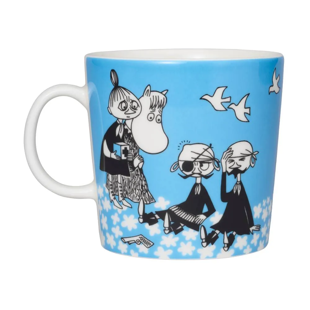 Moomintroll Peace mug bleu 0,4 L Moominmamma