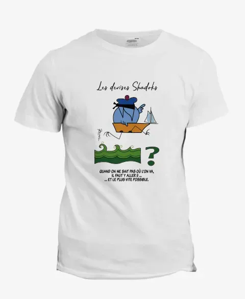 Pixgoodies Les Shadoks t-shirt coton où on va