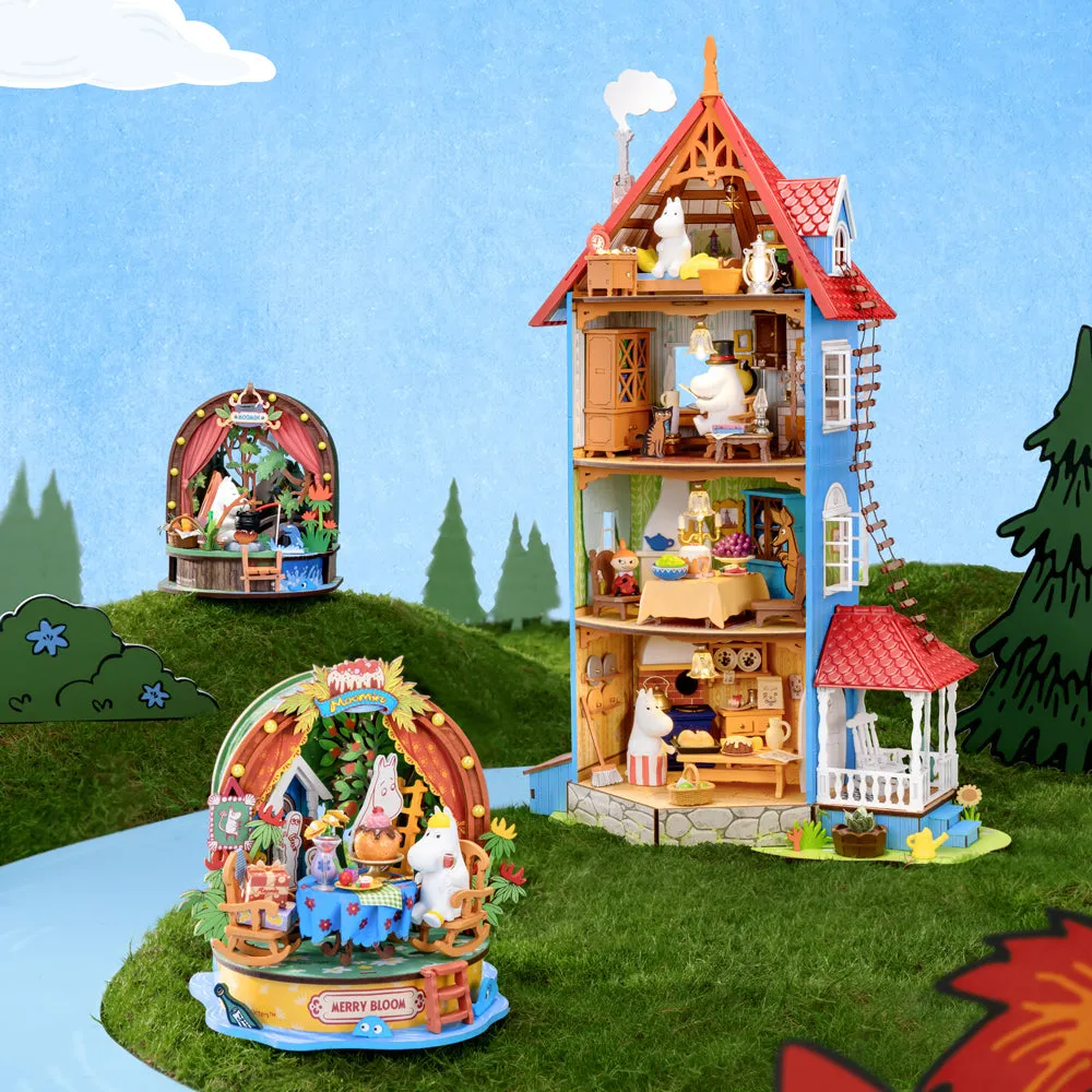 Moomintroll Moominhouse maison de poupée 3D à construire