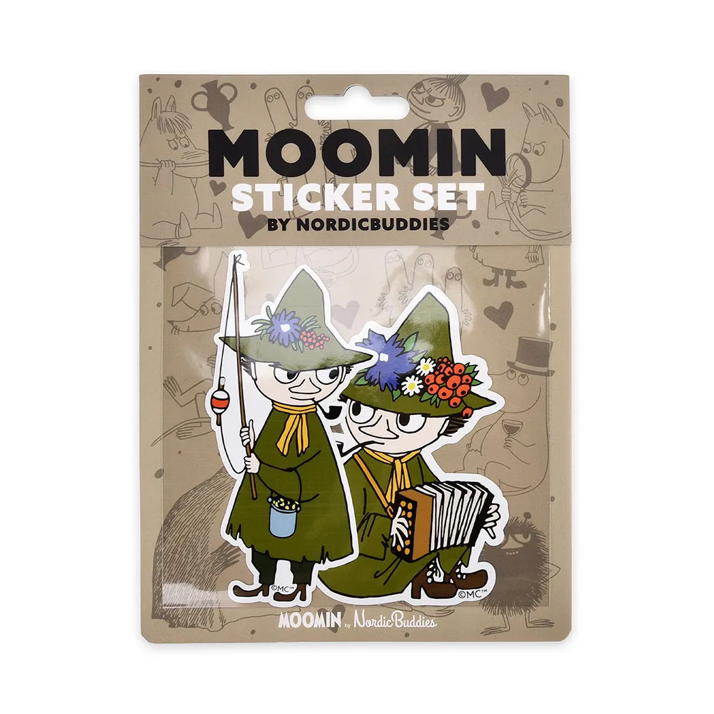 Fishing Snufkin Fishing Stickers autocollants XL 2 pièces
