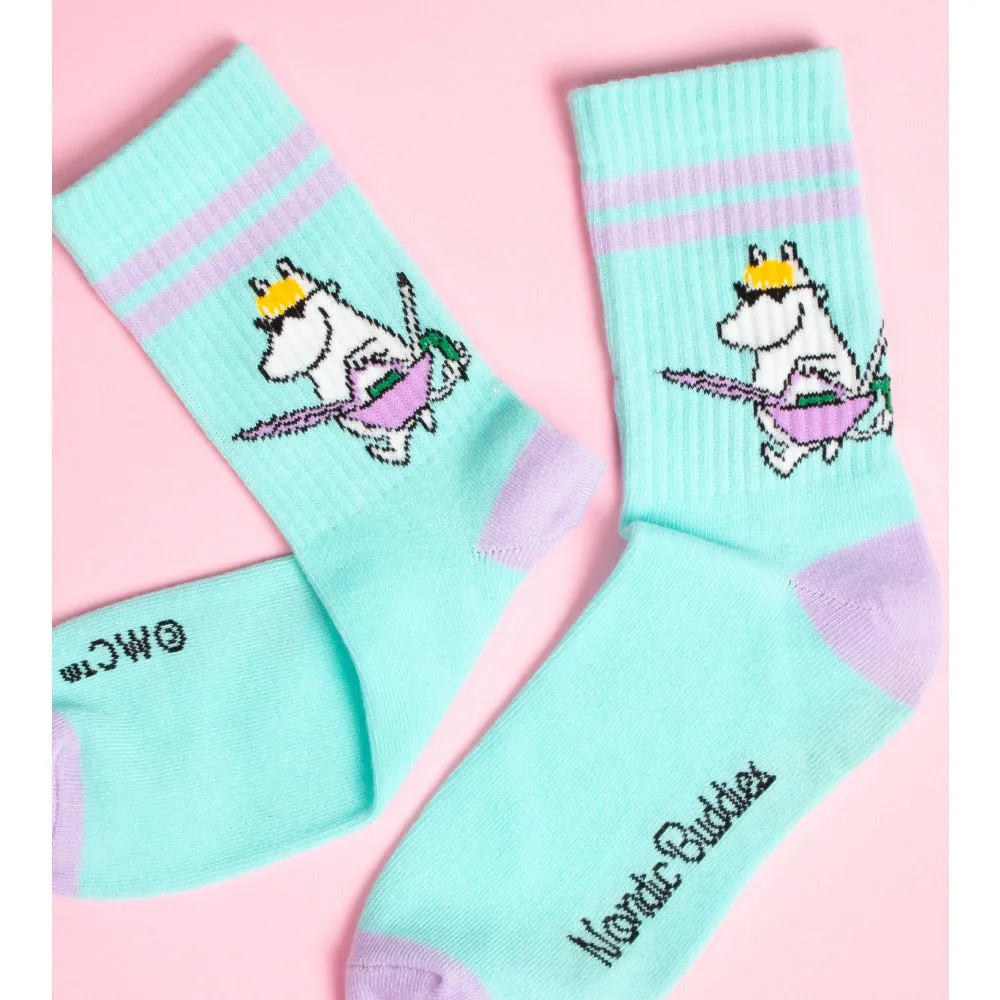 Moomintroll Snorkmaiden Retro chaussettes 36-42 coton