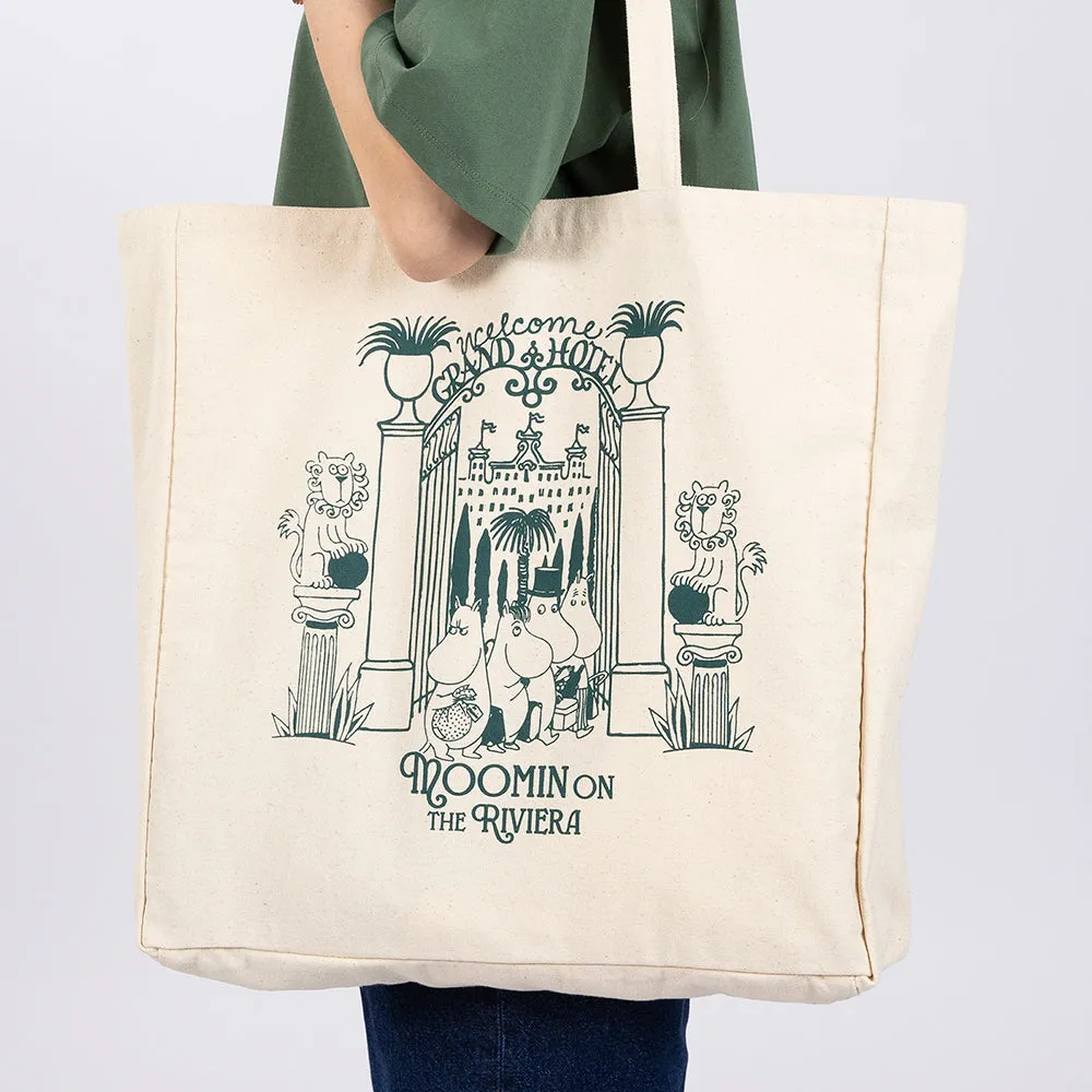 Moomintroll Riviera tote bag coton