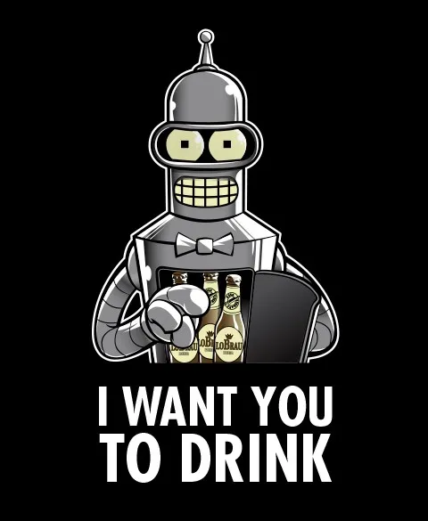 Pixgoodies Futurama Bender paye sa tournée mug céramique