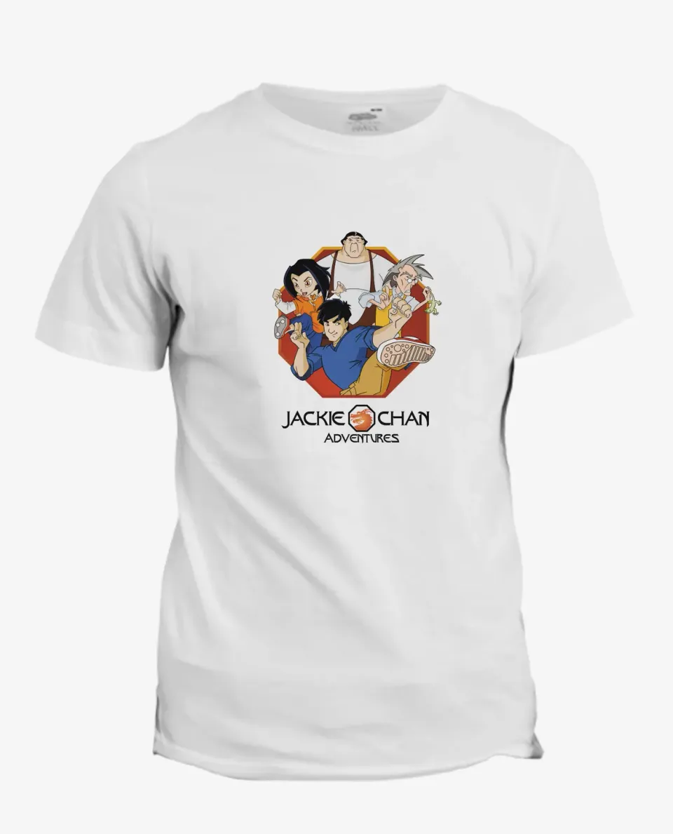 Pixgoodies Jackie Chan Adventures t-shirt coton animé