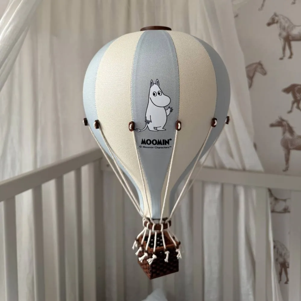 Moomintroll montgolfière décorative tissu 30 cm
