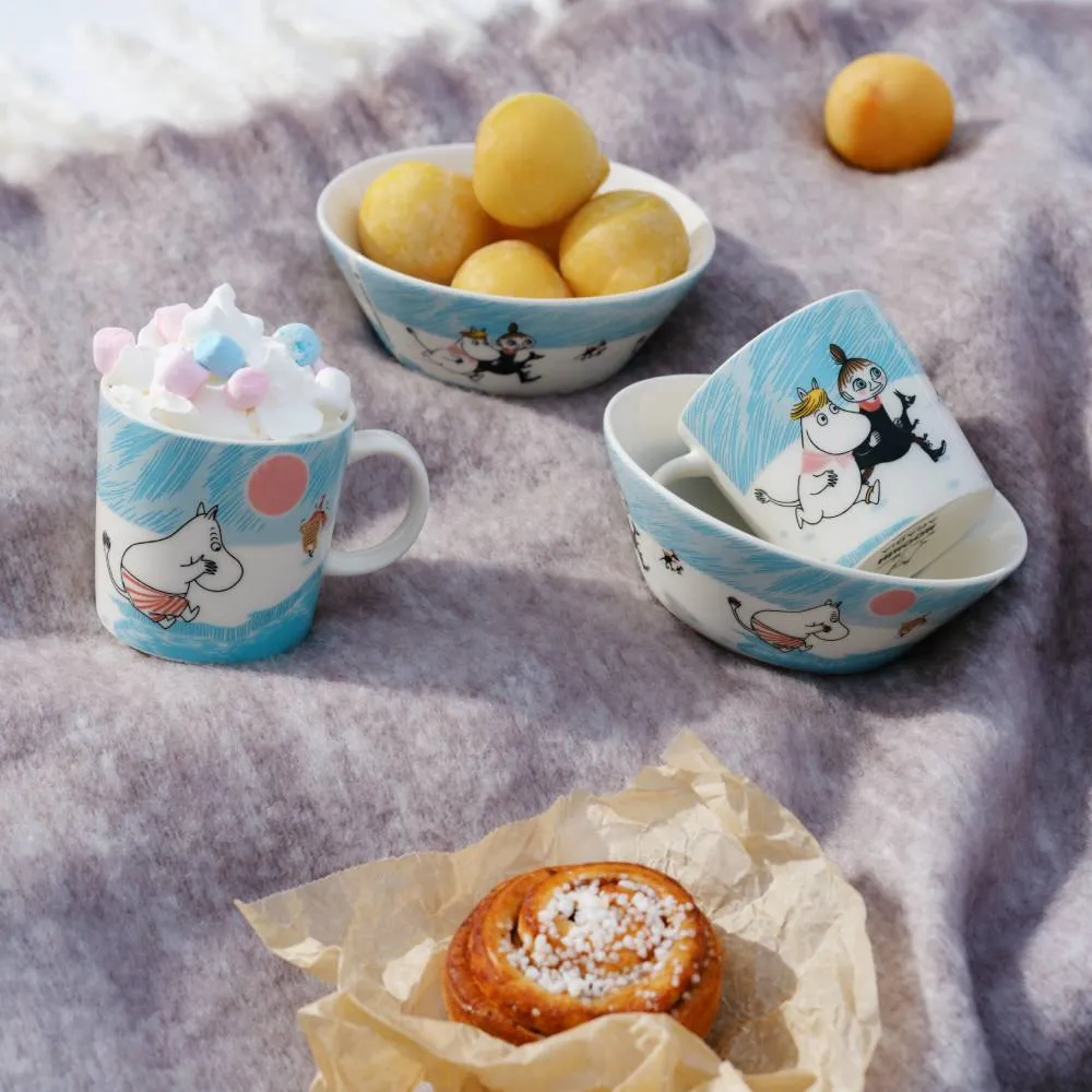 Moomintroll Ice Swimming mug 0,3 L baignade glacée