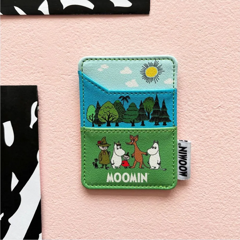 Moomintroll Forest porte-cartes PVC 10x7 cm