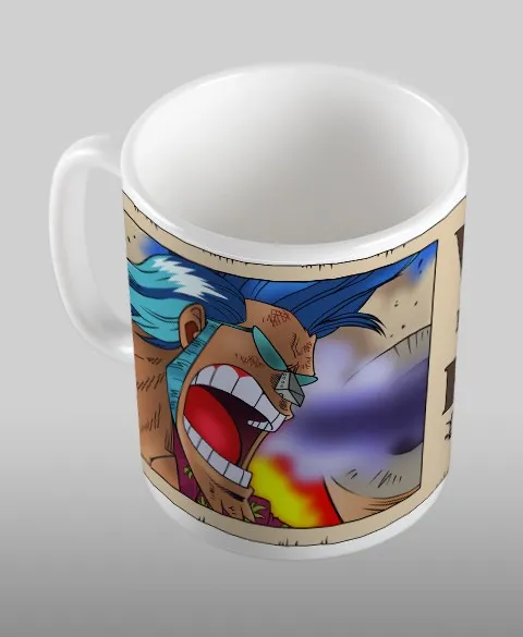 Pixgoodies One Piece Wanted mug