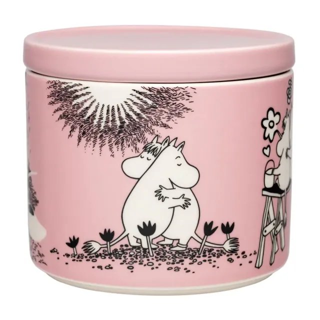 Moomintroll Love 30 bocal rose 0,7 L