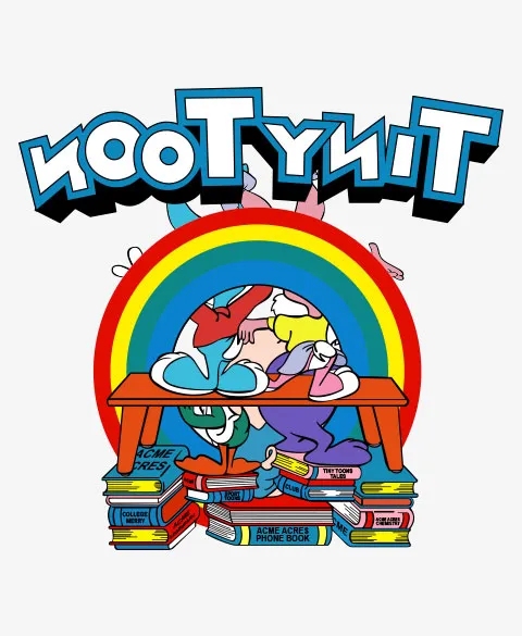 Pixgoodies Les Tiny Toons t-shirt coton dessin animé