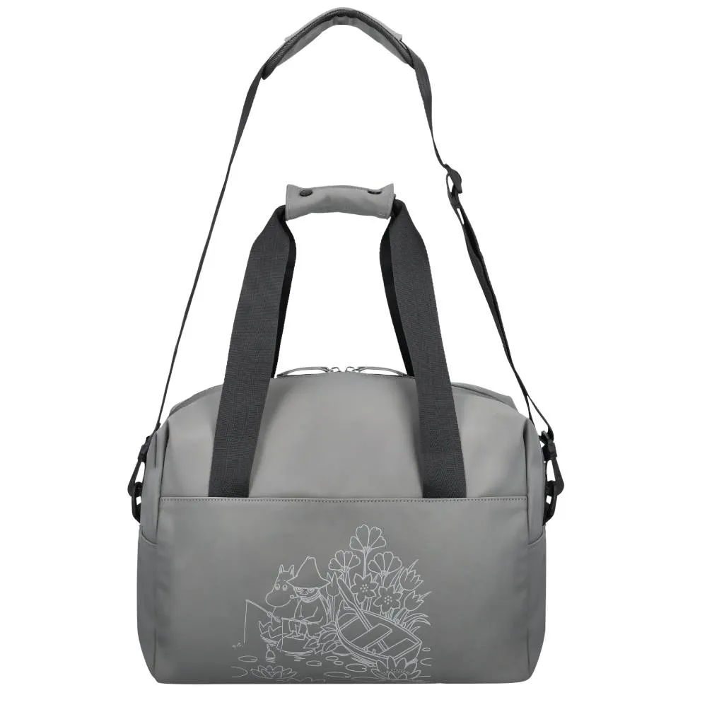 Moomintroll Fishing Sac de voyage gris 20 L réfléchissant