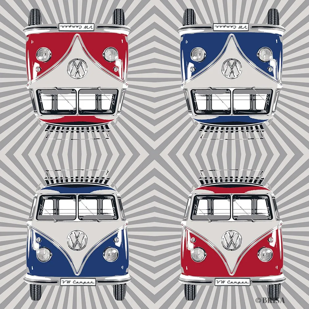 Brisa VW Collection T1 Bus Combi serviettes en papier