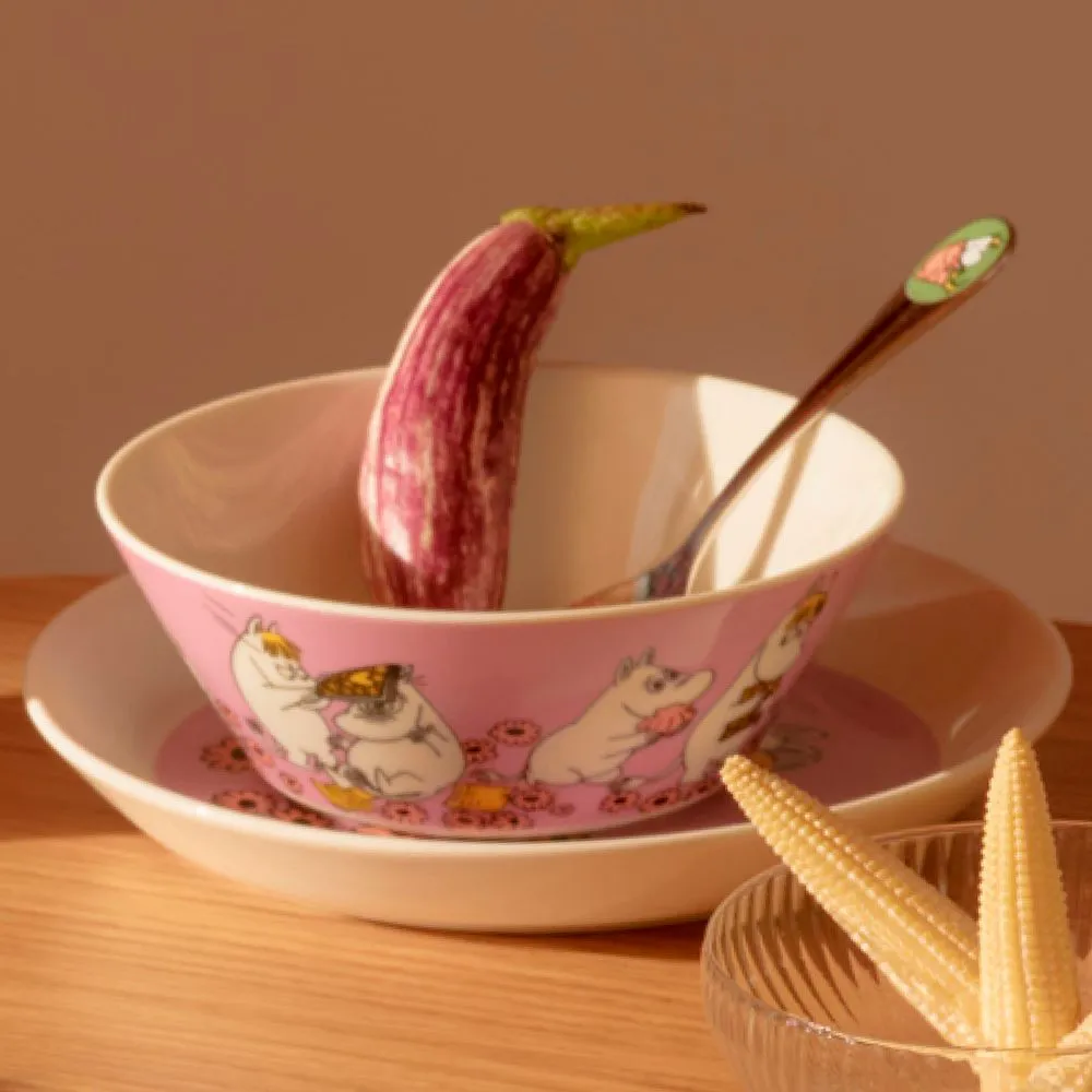 Moomintroll Sweethearts assiette 19 cm vitroporcelaine