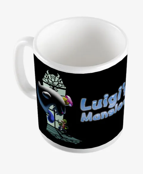 Pixgoodies Mario Luigi’s Mansion mug céramique fantômes