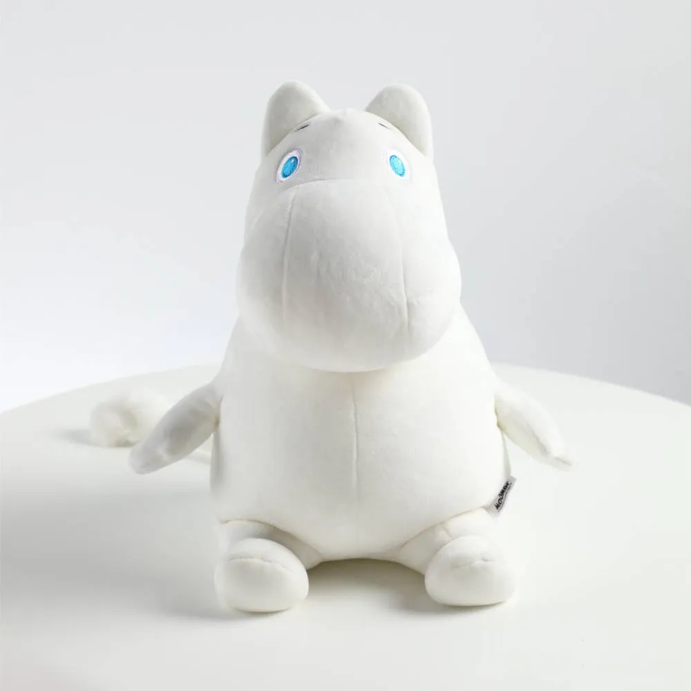 Moomintroll oreiller de voyage gris peluche 2-en-1