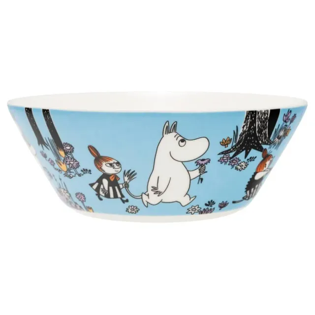 Moomintroll Friends Forever bol 15 cm vitroporcelaine