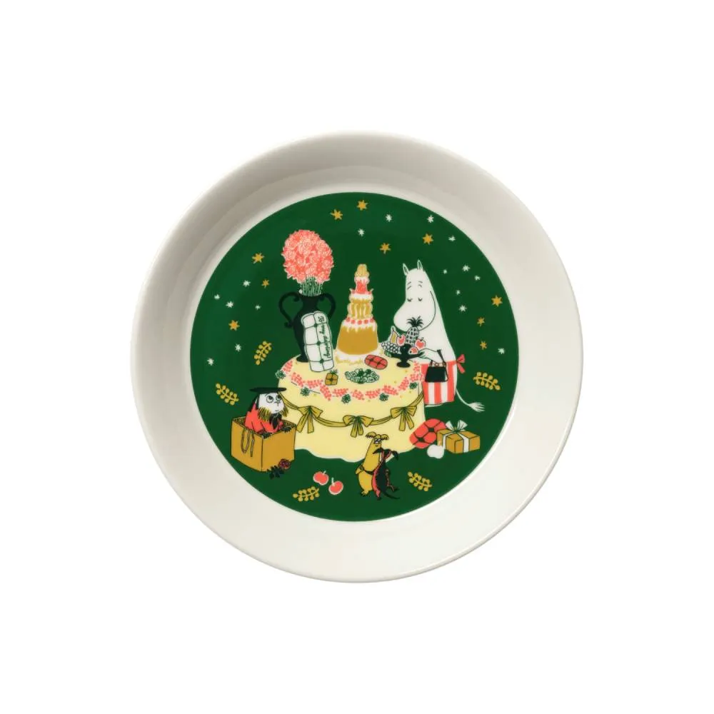 Gift of Love assiette Moomin 19 cm verte
