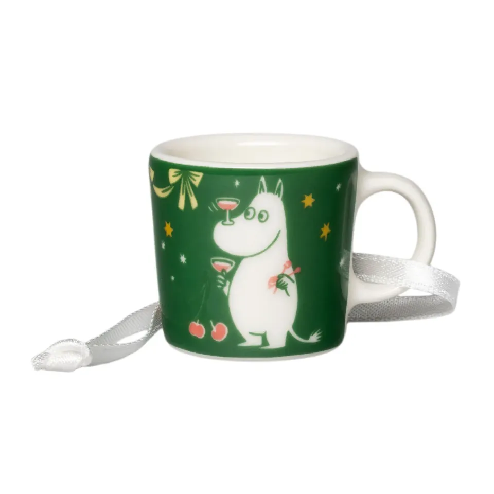 Moomintroll Gift of Love mini mug vert décoration