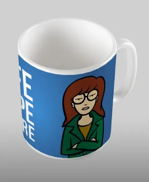Pixgoodies Daria No life, No hope, No future mug